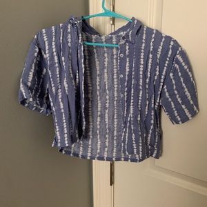 Forever 21 Cropped flannel